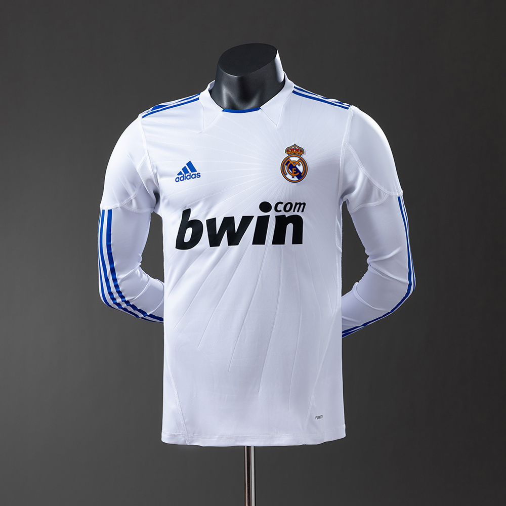 2010-11 REAL MADRID HOME LONG SLEEVE (PLAYER VERSION)