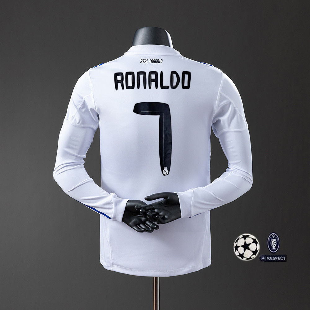 2010-11 REAL MADRID HOME LONG SLEEVE (PLAYER VERSION)