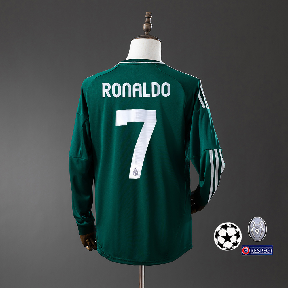 2012-13 REAL MADRID LONG SLEEVE THIRD AWAY (FAN VERSION)