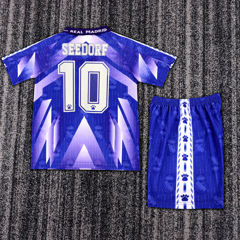 1996-97 REAL MADRID AWAY KIDS KIT