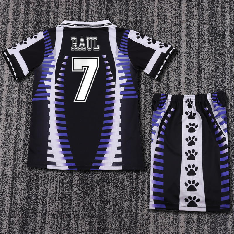 1997-98 REAL MADRID AWAY KIDS KIT