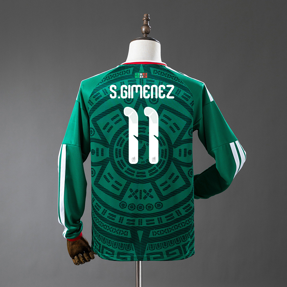 2026 MEXICO WORLD CUP HOME LONG-SLEEVE（FAN VERSION）