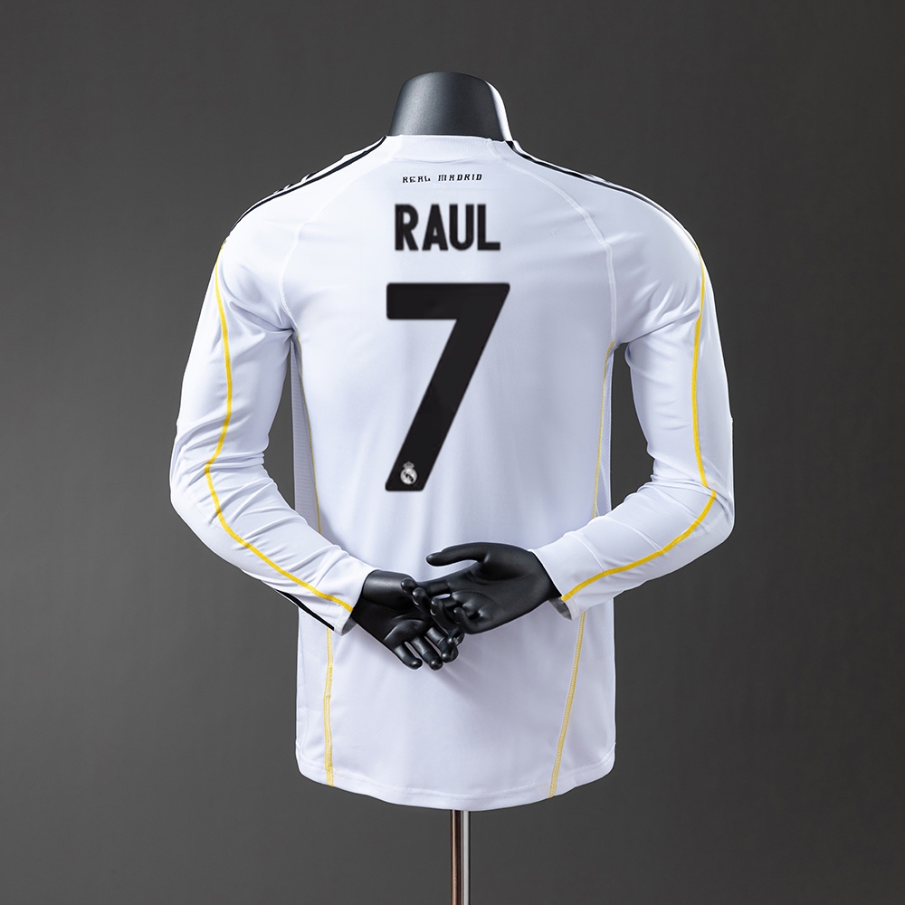 2009-10 REAL MADRID HOME LONG SLEEVE (PLAYER VERSION)