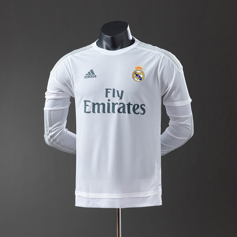 2015-16 REAL MADRID HOME LONG SLEEVE (PLAYER VERSION)