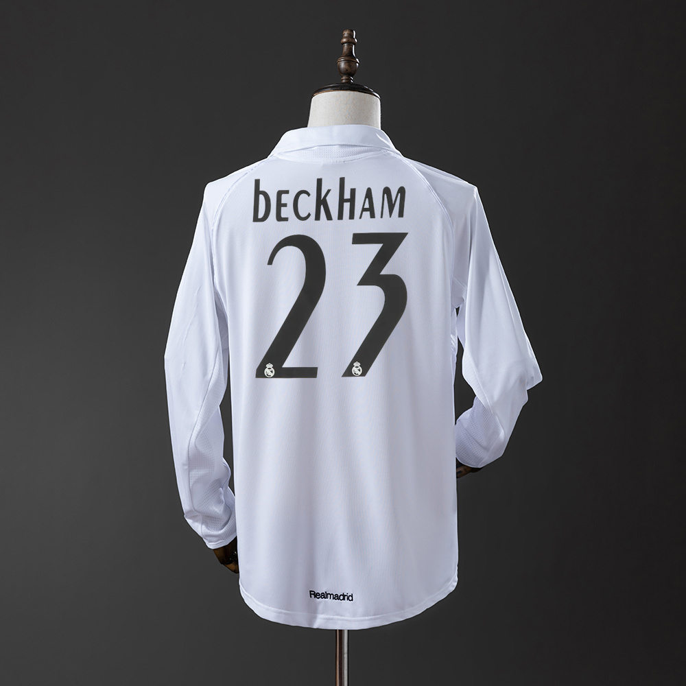 2005-06 REAL MADRID HOME LONG SLEEVE