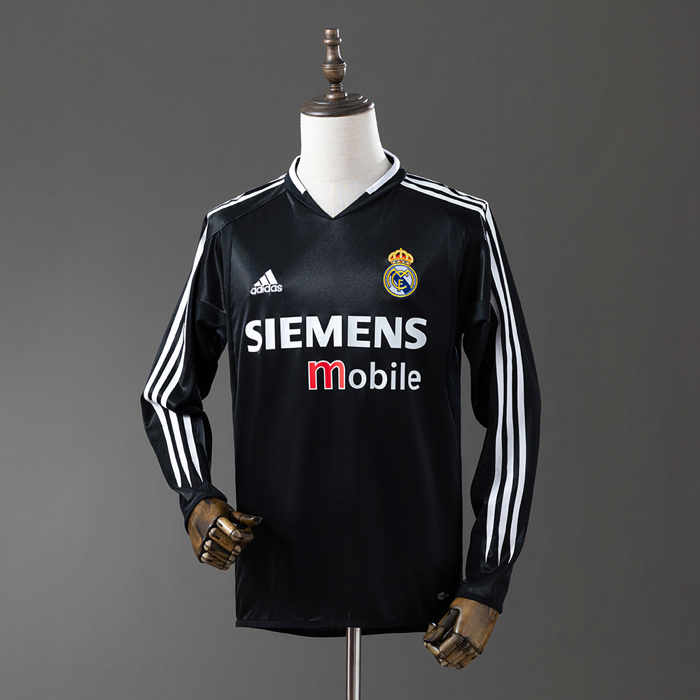 2004-05 REAL MADRID LONG SLEEVE AWAY (FAN VERSION)