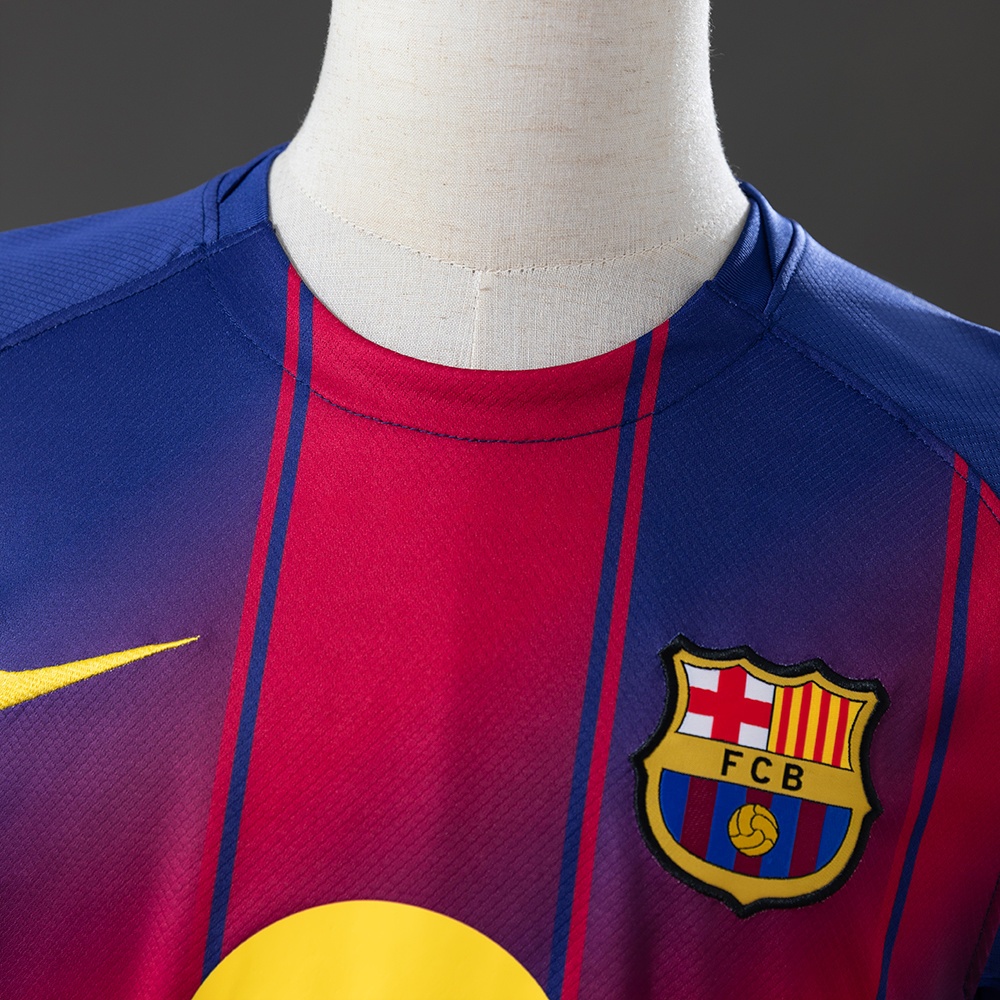 2025-26 BARCELONA HOME LONG SLEEVE (FAN VERSION)