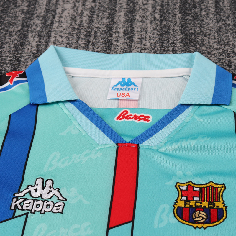 1995-97 BARCELONA AWAY KIDS KIT