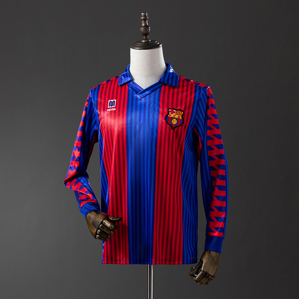 1989-92 BARCELONA HOME LONG SLEEVE
