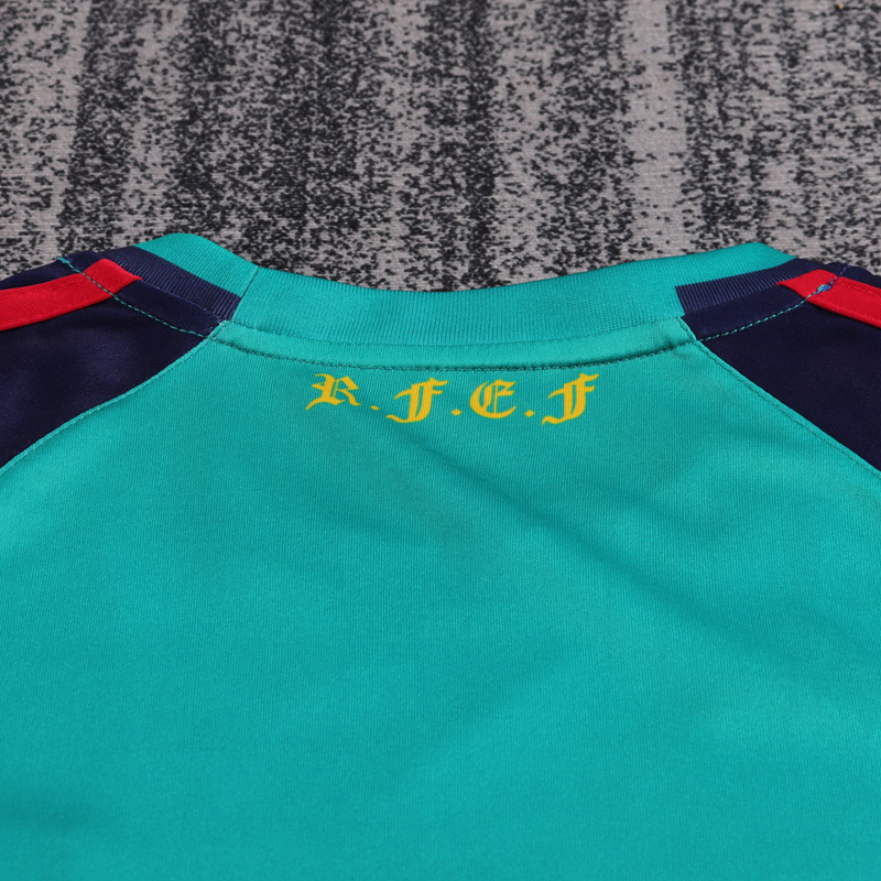 2010 SPAIN GOALKEEPER - BLUE KIDS KIT