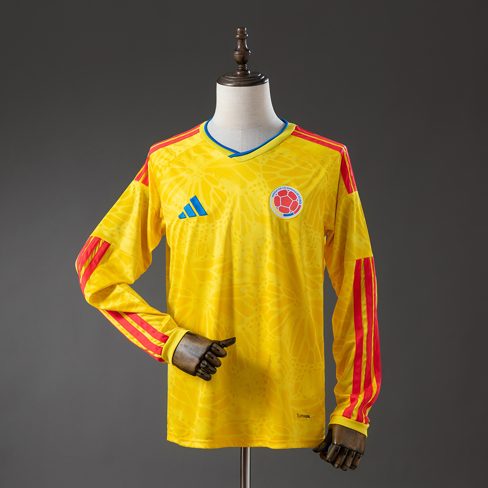 2026 COLOMBIA WORLD CUP HOME LONG SLEEVE (FAN VERSION)
