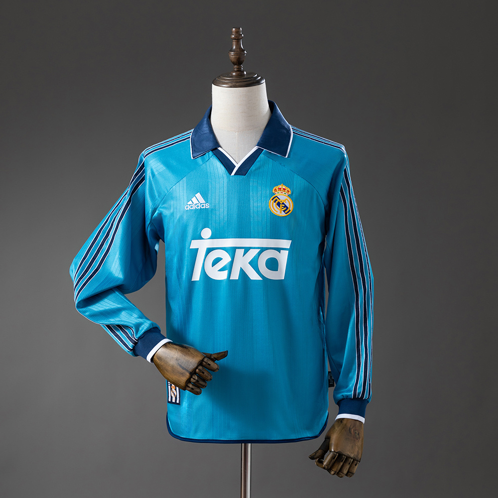 1999-00 REAL MADRID THIRD AWAY LONG SLEEVE