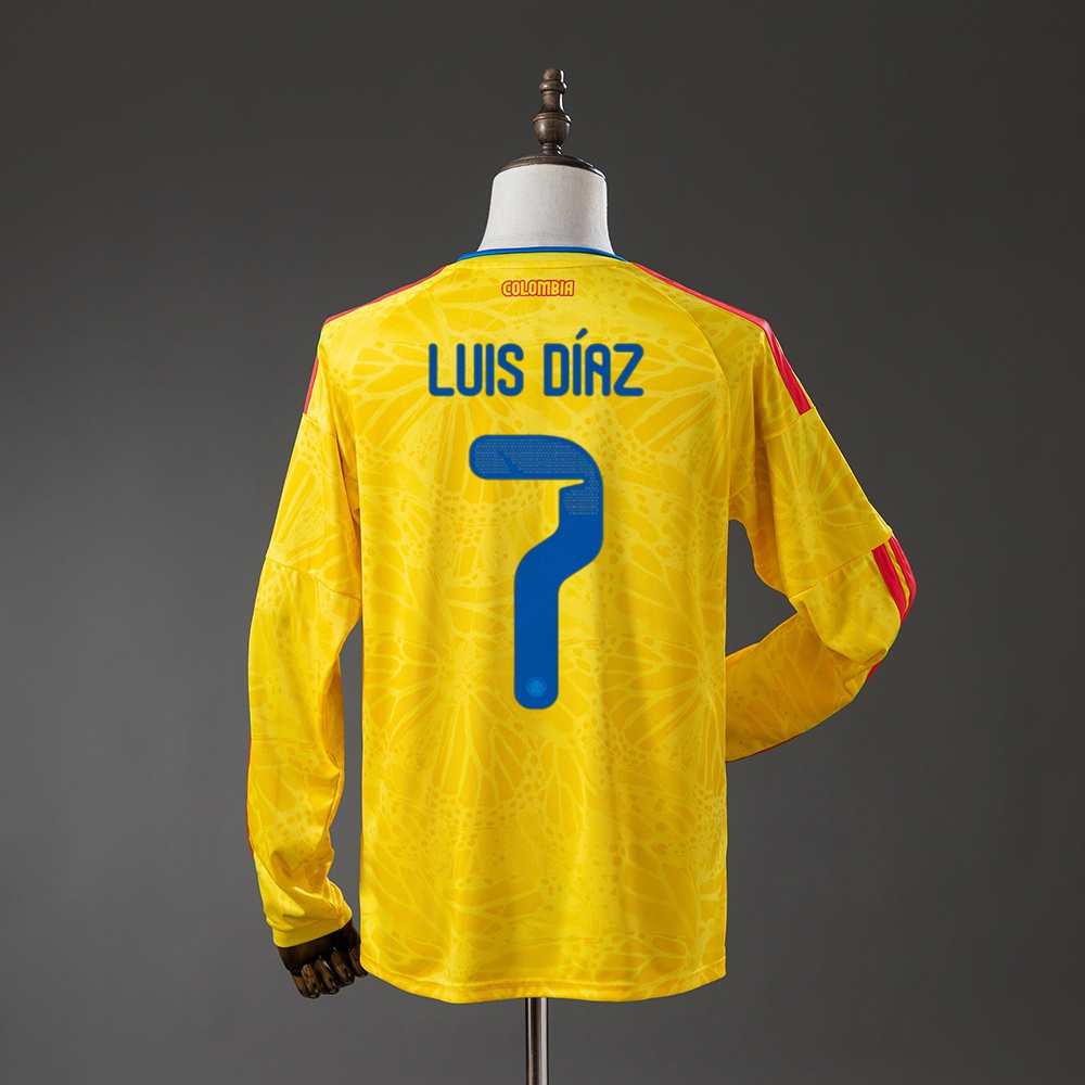 2026 COLOMBIA WORLD CUP HOME LONG SLEEVE (FAN VERSION)