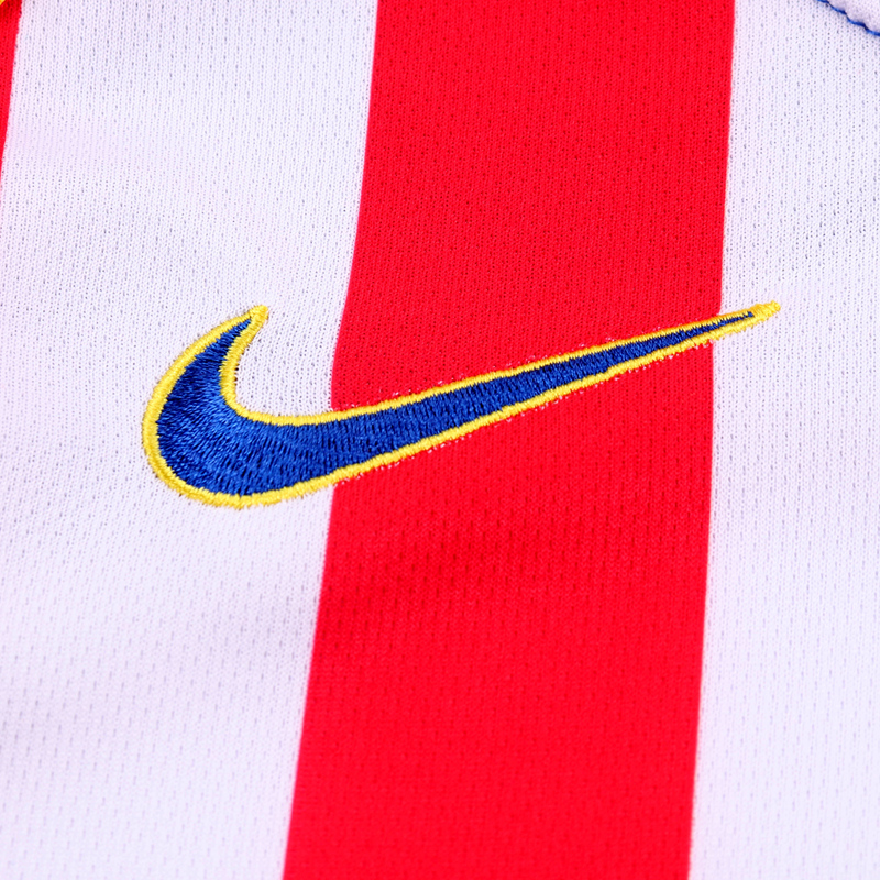 2004-05 ATLETICO MADRID HOME LONG SLEEVES KIDS KIT