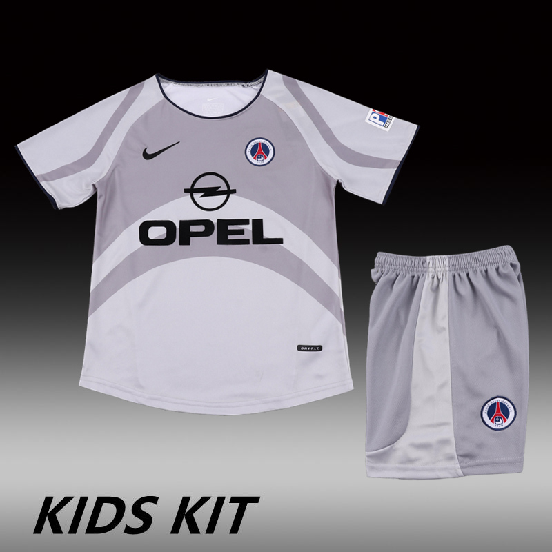 2001-02 PSG AWAY KIDS KIT