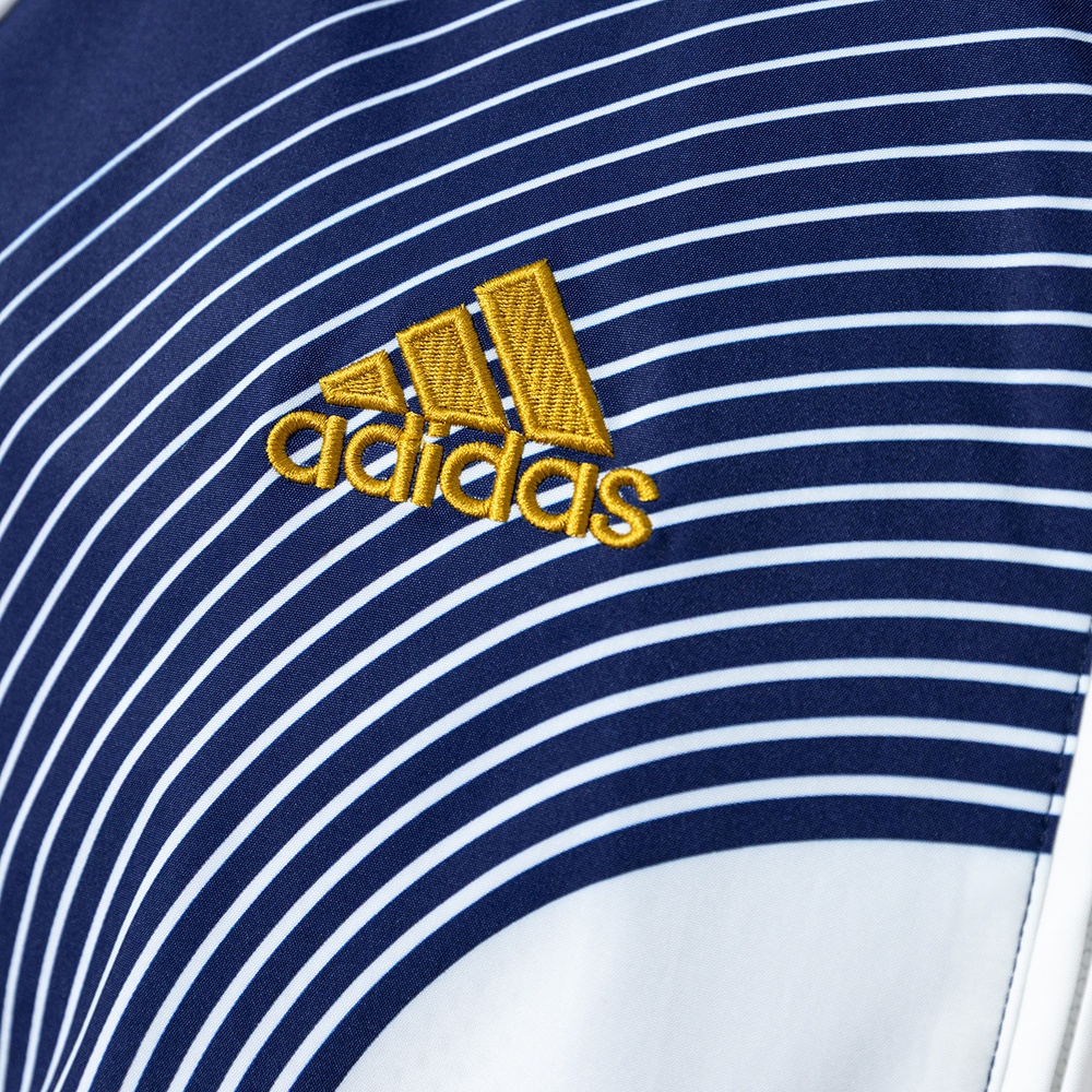 2005-06 FRANCE RETRO WINDBREAKER - WHITE &amp; BLUE