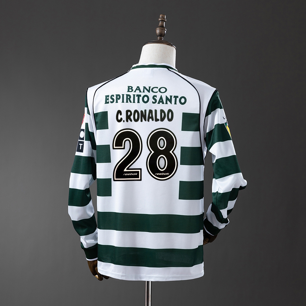 2001-03 SPORTING LISBON HOME LONG SLEEVE
