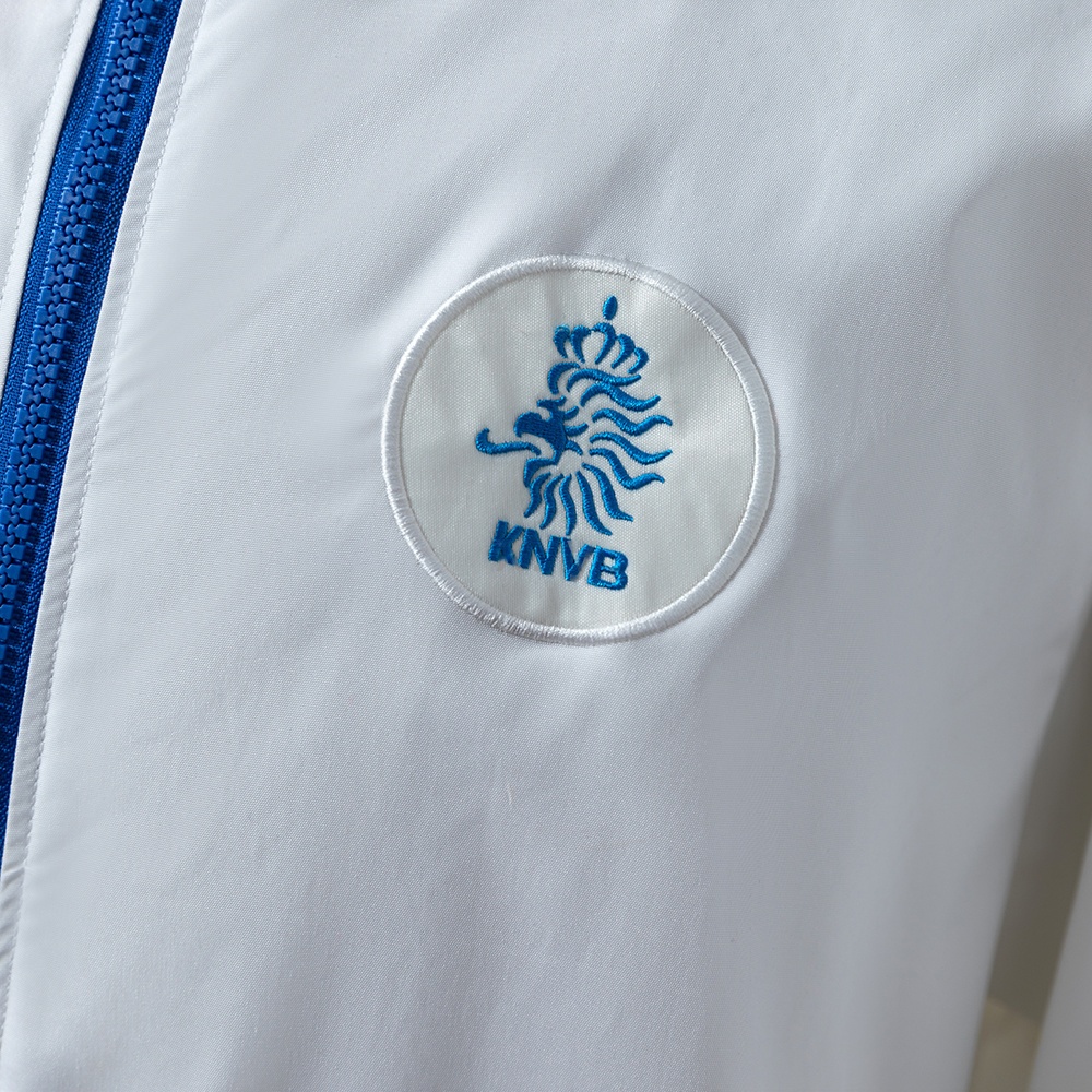 2010-11 NETHERLANDS WINDBREAKER - WHITE
