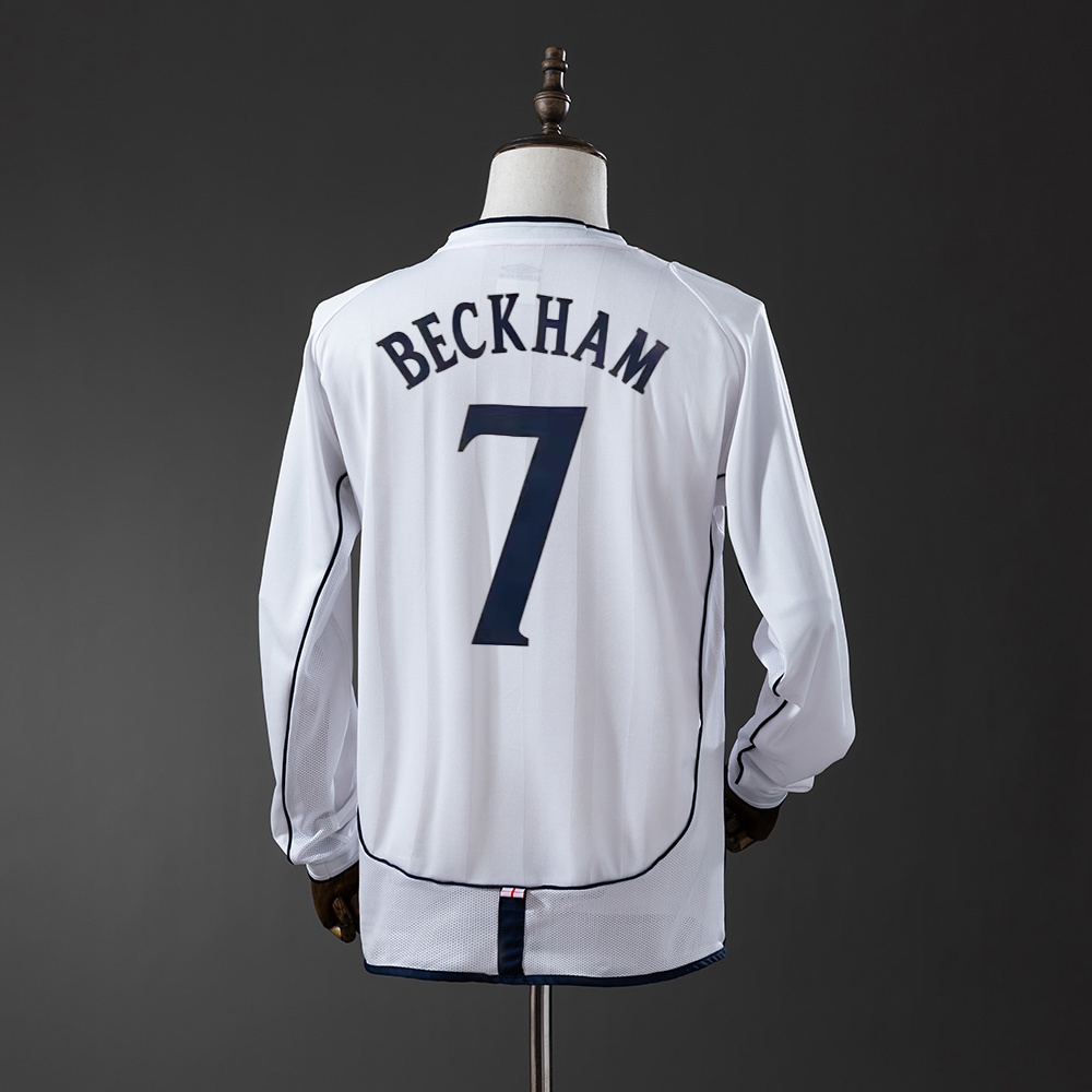 2002 ENGLAND HOME LONG SLEEVED