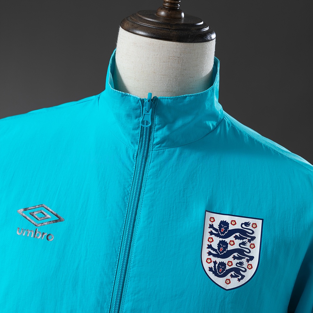 ENGLAND REVERSIBLE JACKET WINDBREAKER - LIGHT BLUE