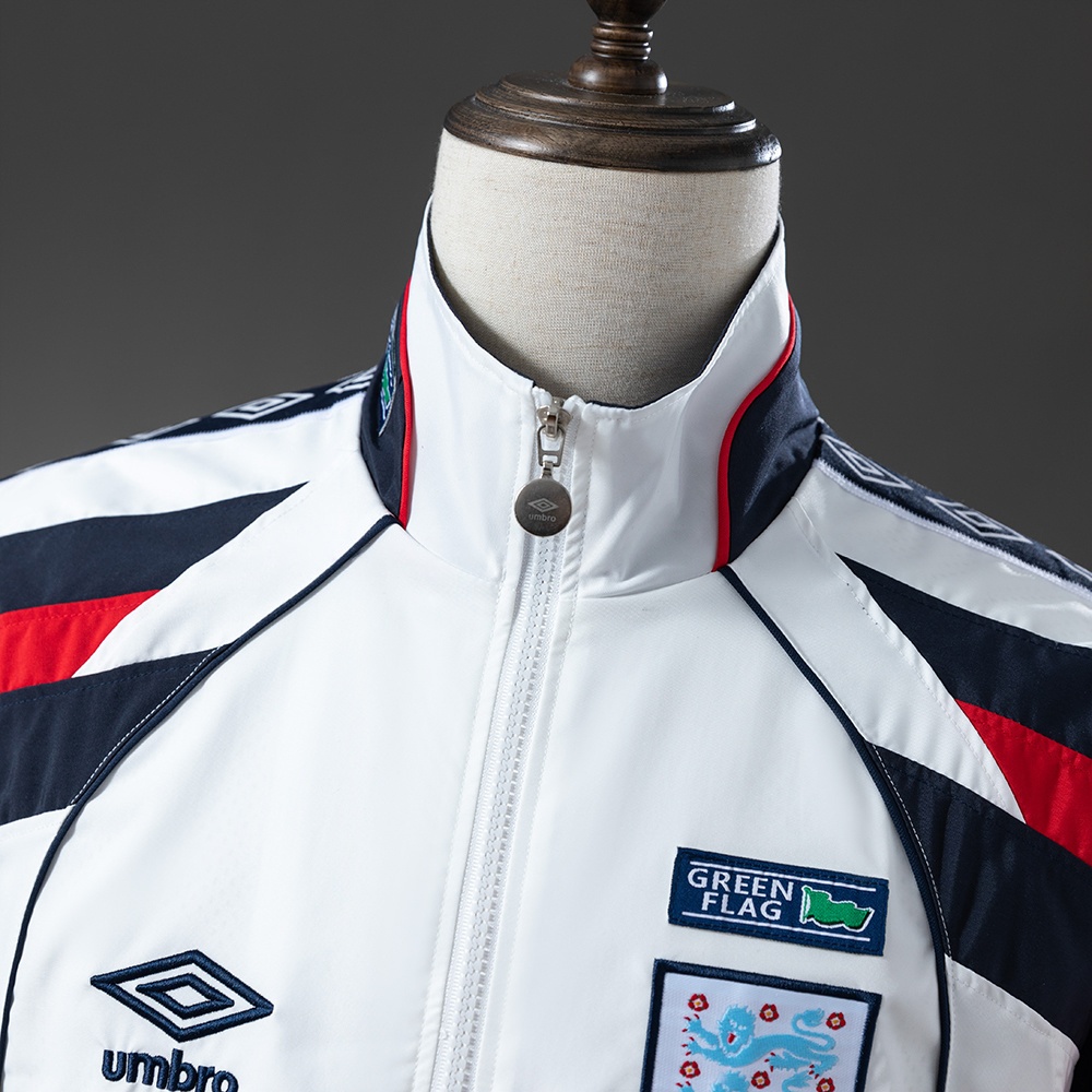 1998 ENGLAND WINDBREAKER - WHITE