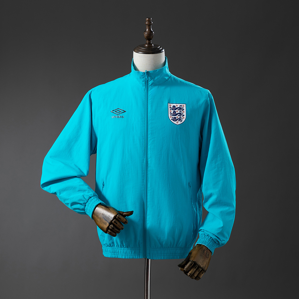ENGLAND REVERSIBLE JACKET WINDBREAKER - LIGHT BLUE