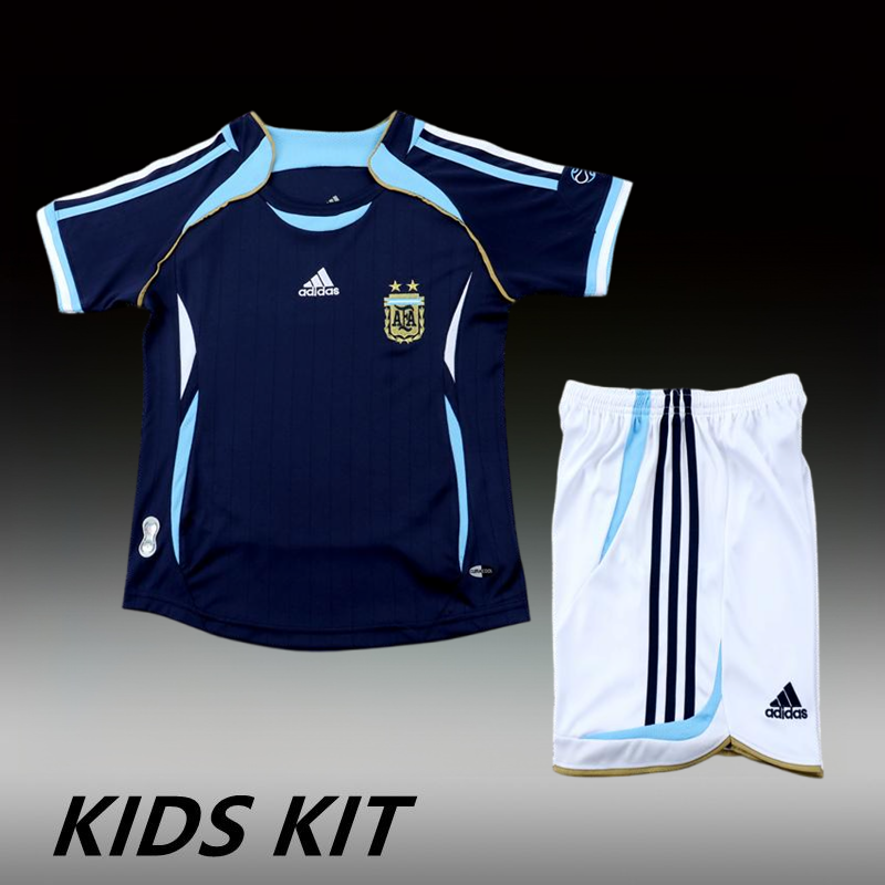 2006 ARGENTINA AWAY KIDS KIT