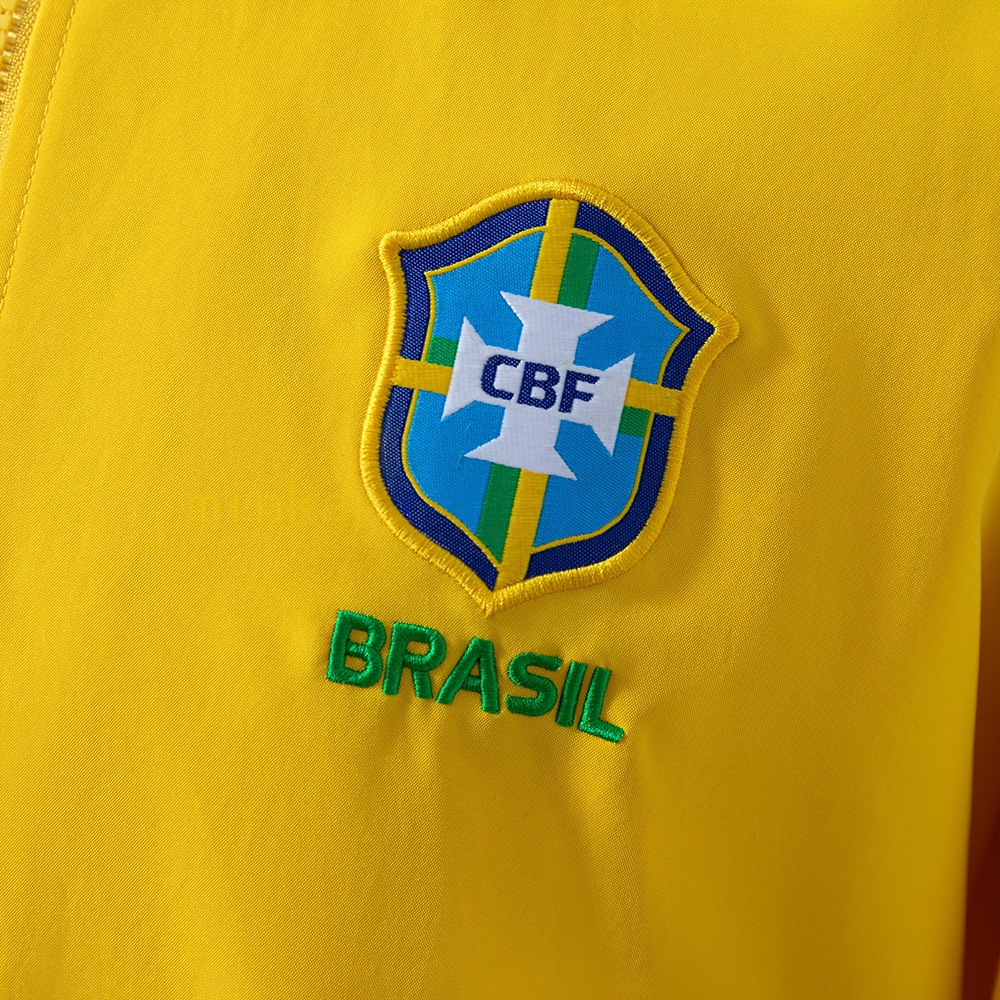 BRAZIL CENTAURO SPORTSWEAR JACKET COAT-YELLOW