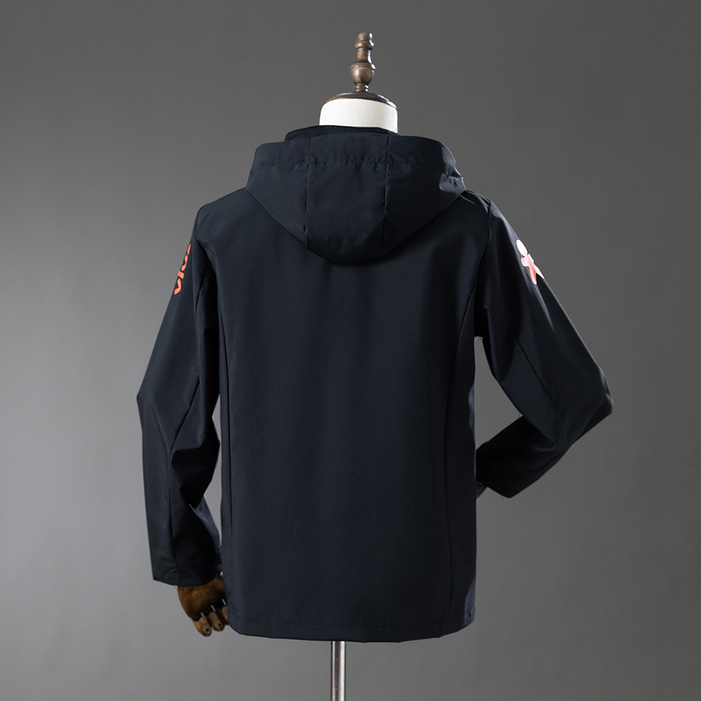 BRAZIL WINDPROOF JACKET - BLACK