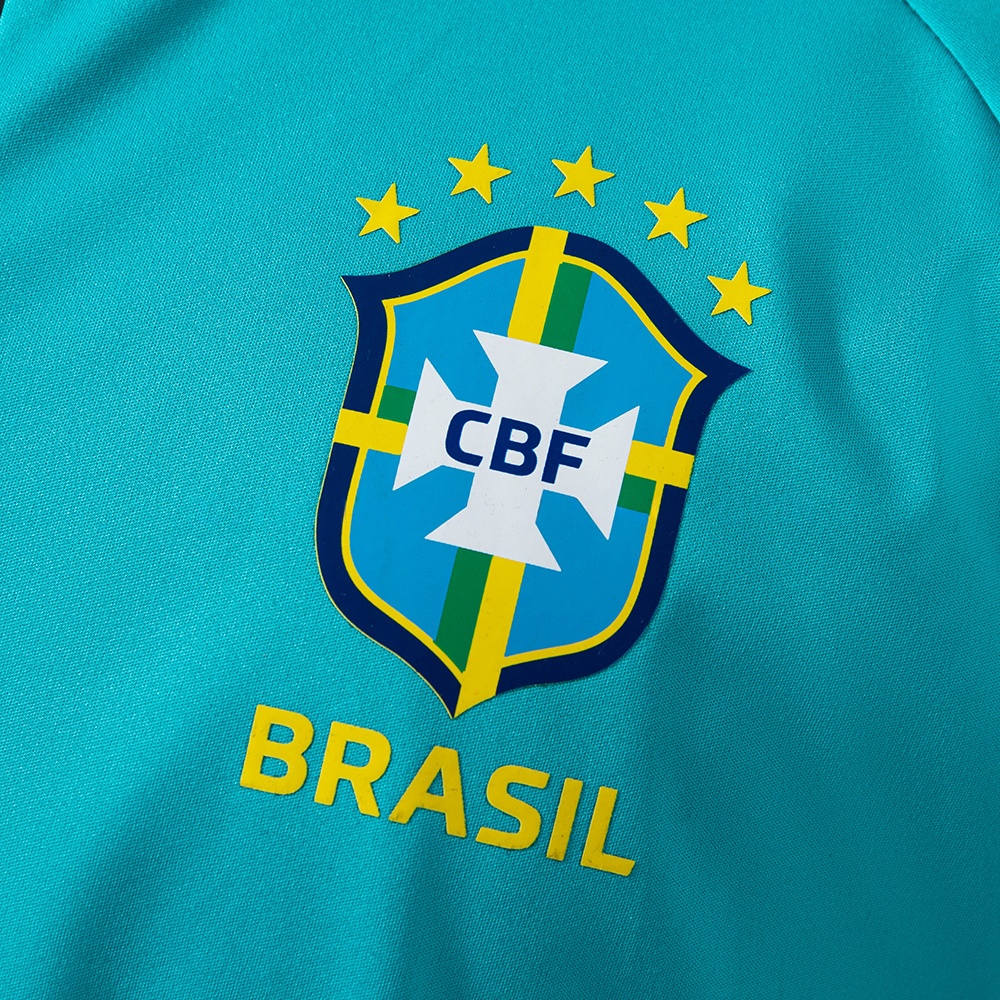 2022-23 BRAZIL TRAINING SWEATSHIRT-LAKE BLUE