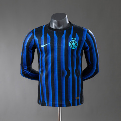 2025-26 INTER MILAN HOME LONG SLEEVE (PLAYER VERSION)