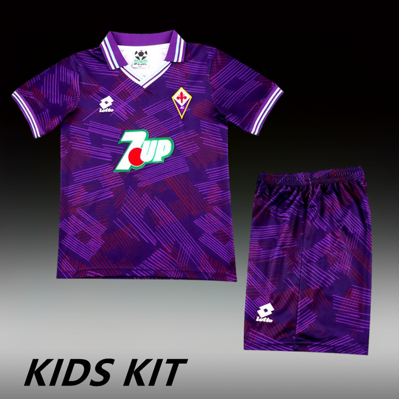 1992-93 FIORENTINA HOME KIDS KIT