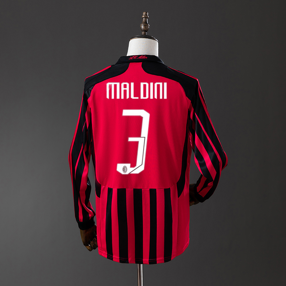 2007-08 AC MILAN HOME LONG SLEEVED