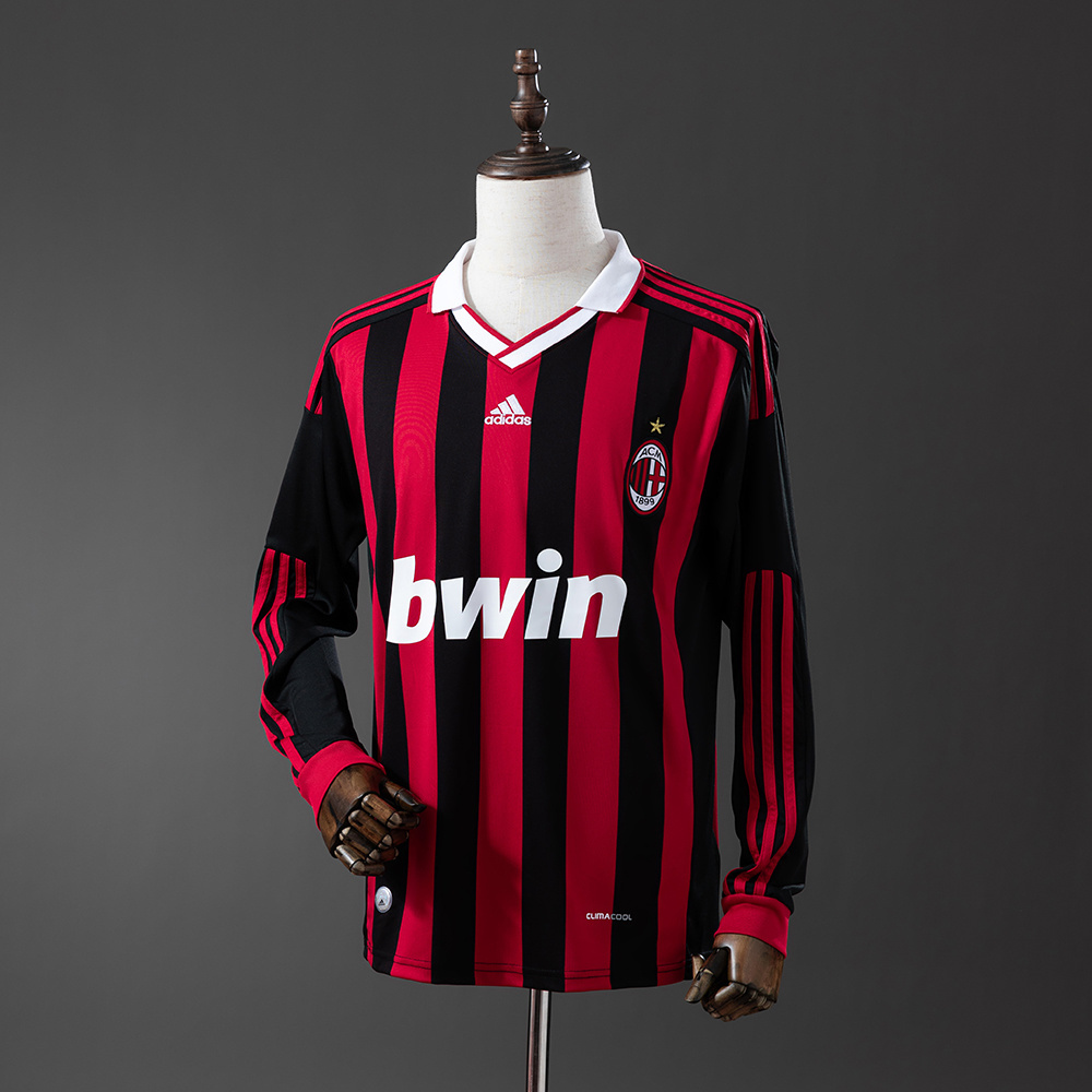 2009-10 AC MILAN HOME LONG SLEEVED
