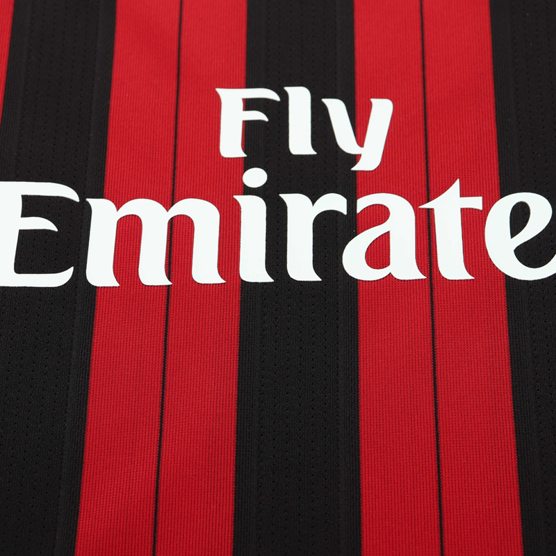 2013-14 AC MILAN HOME LONG SLEEVE KIDS KIT