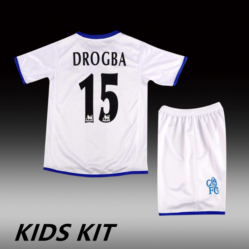 2003-05 CHELSEA AWAY KIDS KIT
