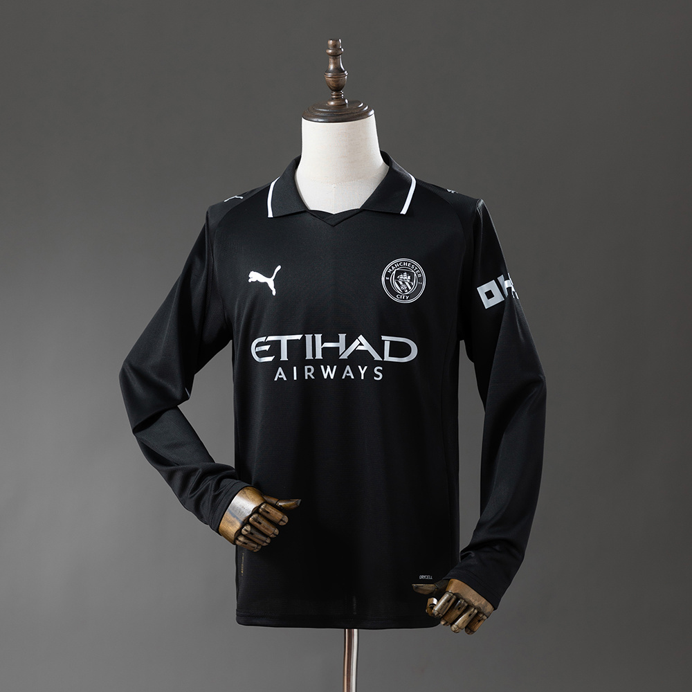 2025-26 MANCHESTER CITY LONG SLEEVE AWAY (FAN VERSION)