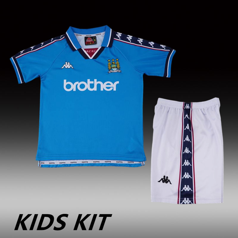 1997-98 MANCHESTER CITY HOME KIDS KIT