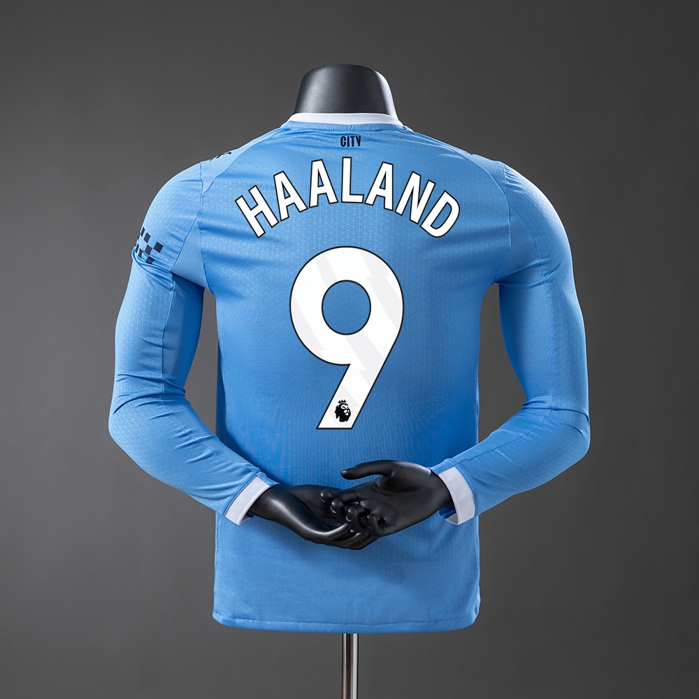 2025-26 MANCHESTER CITY HOME LONG SLEEVE (PLAYER VERSION)