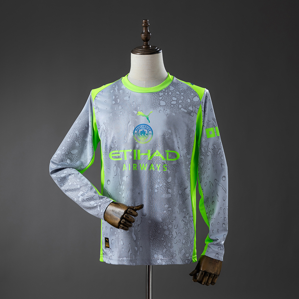 25-26 MANCHESTER CITY THIRD AWAY LONG SLEEVE (FAN VERSION)