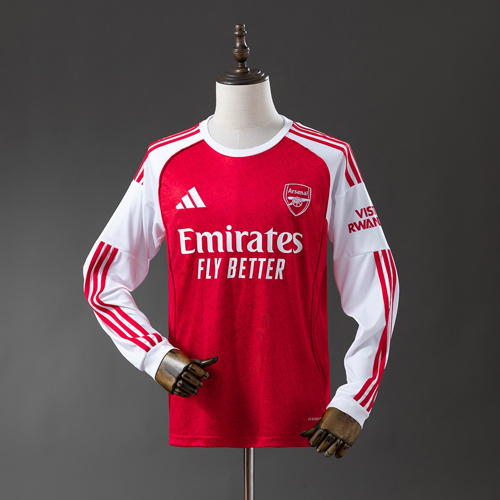 2025-26 ARSENAL HOME LONG SLEEVE (FAN VERSION)