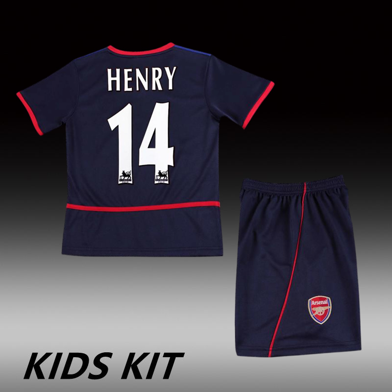 2002-04 ARSENAL AWAY KIDS KIT