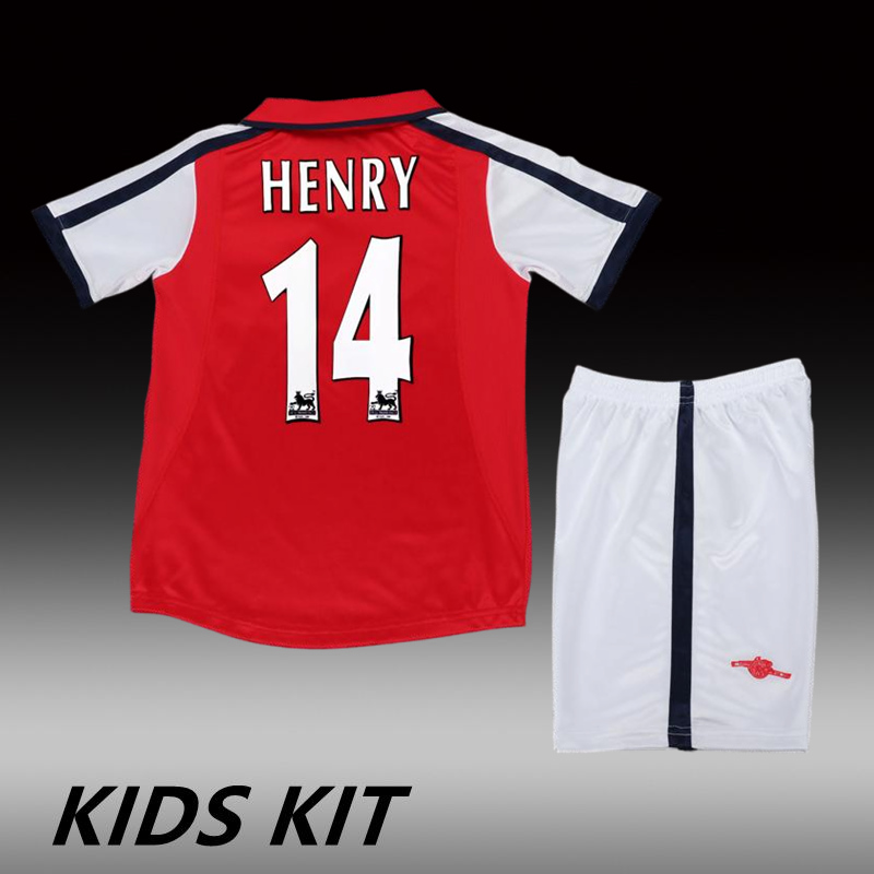 2001-02 ARSENAL HOME KIDS KIT