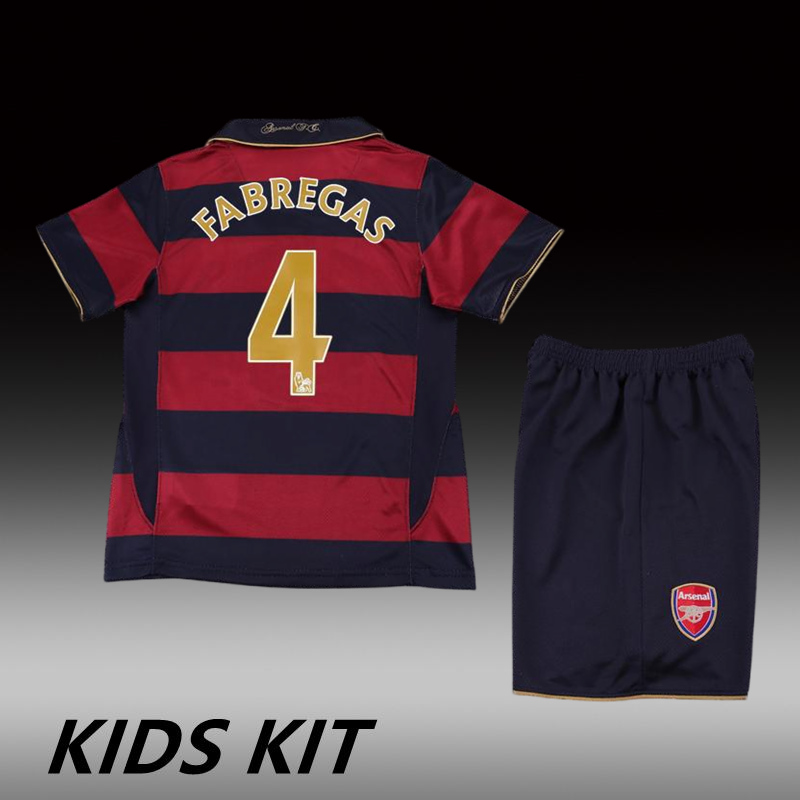 2007-08 ARSENAL THIRD AWAY KIDS KIT