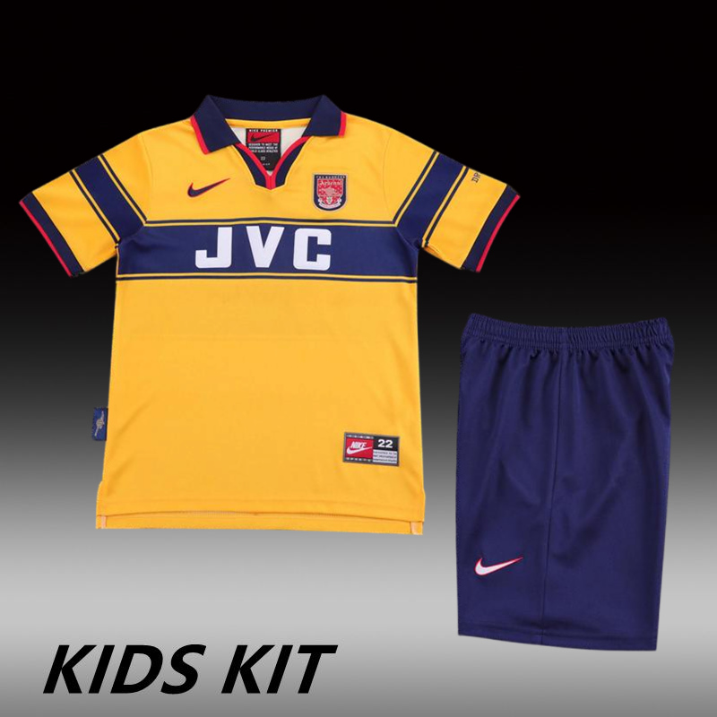 1997-99 ARSENAL AWAY KIDS KIT