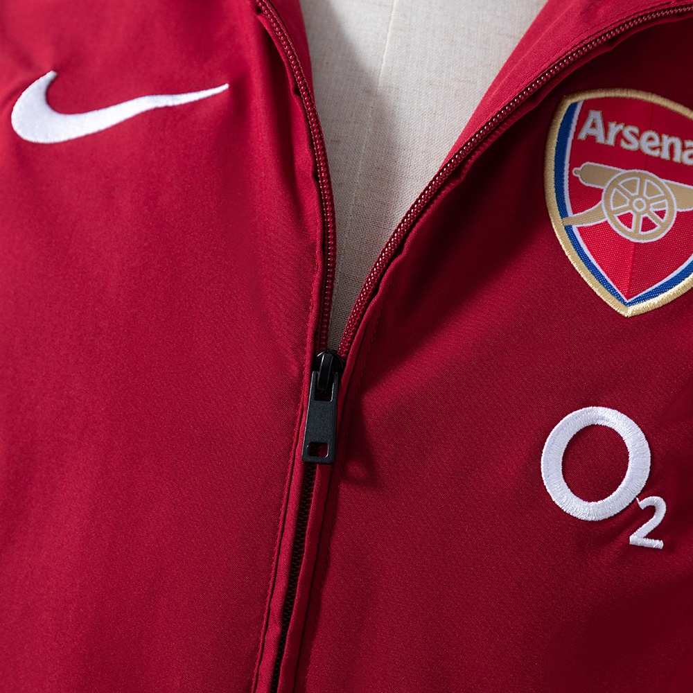 2005-06 ARSENAL WINDBREAKER - BURGUNDY