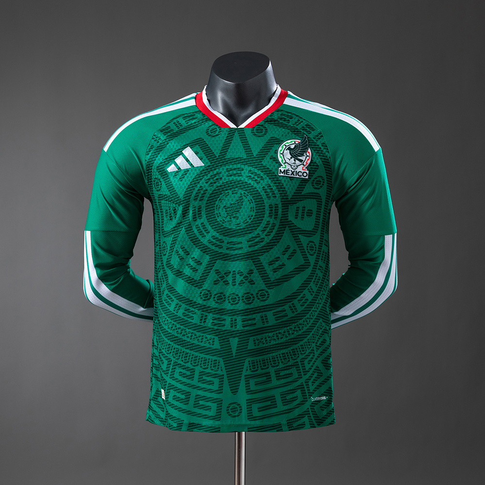 2026 MEXICO WORLD CUP HOME LONG SLEEVE (PLAYER VERSION)