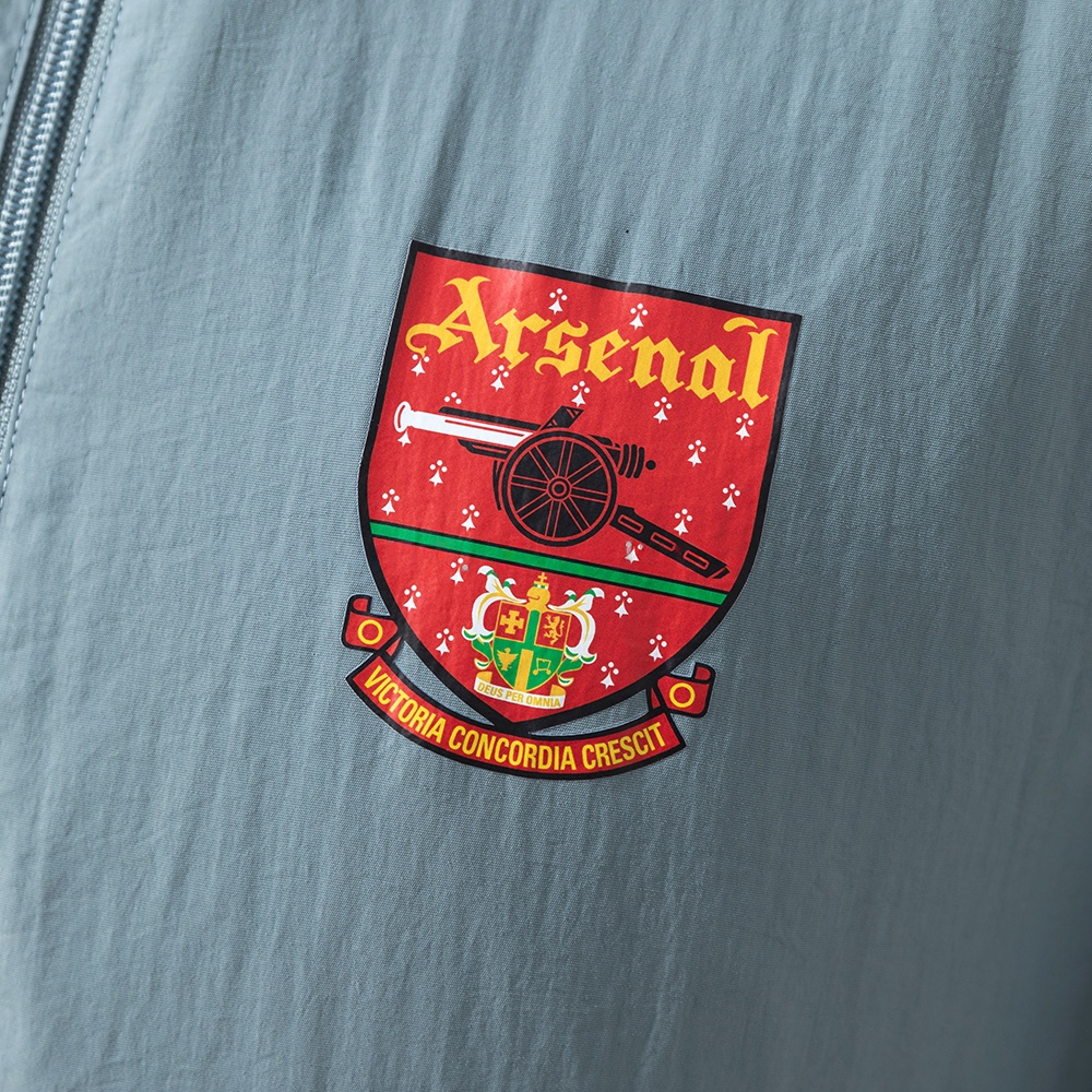 2025-26 ARSENAL REVERSIBLE JACKET WINDBREAKER - YELLOW &amp; GREY