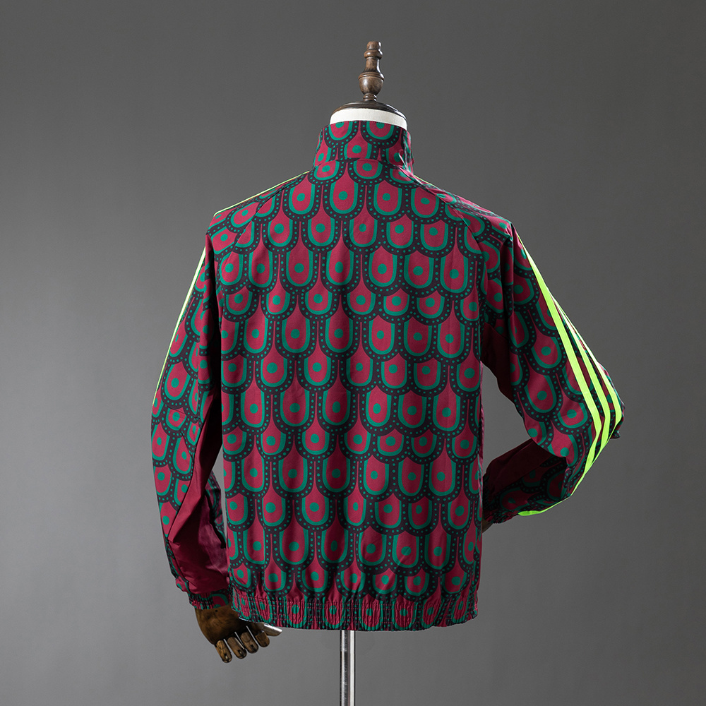 MEXICO REVERSIBLE JACKET WINDBREAKER - RED &amp; SKY BLUE