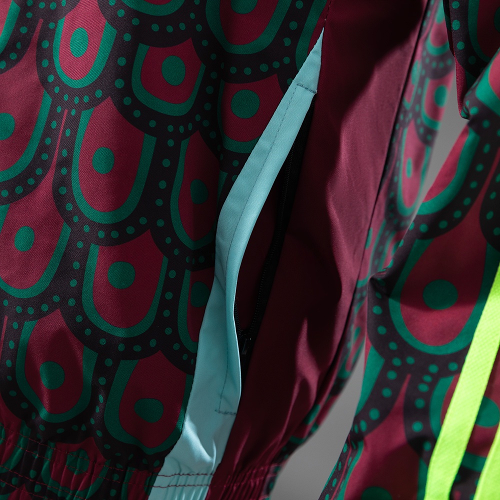 MEXICO REVERSIBLE JACKET WINDBREAKER - RED &amp; SKY BLUE